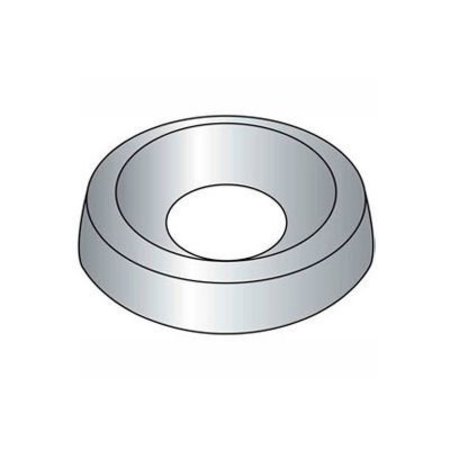 TITAN FASTENERS Countersunk Washer, Steel, Nickel Plated Finish APH21